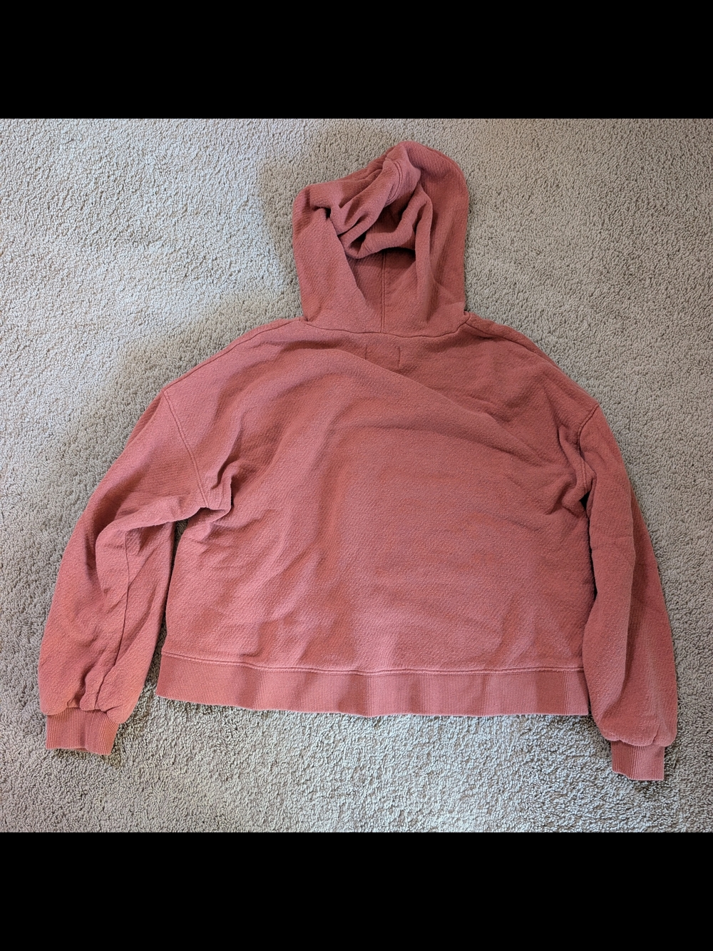 MWL Madewell Cozy Dusty Rose Hoodie & Shorts Set - Picture 3 of 6